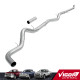 2007.5-2010 6.6L Duramax LMM 5" Downpipe-Back CAT/DPF Delete Exhaust System For Silverado Sierra 2500/3500HD 1
